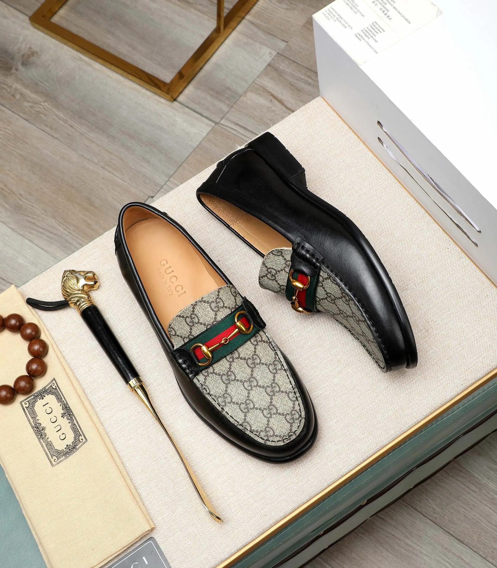 Men's shoes 💰500 📛📛 Original version (water-dyed cow lining) GUCCI official website formal shoes 🌀 Italian 🇮🇹 imported cowhide ➕ top imported water-dyed cowhide lining 💋 fine handmade original bottom, the real thing looks better when photographed in person Standard size 38-44 (45 46 customized)
